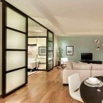 Wall Mount Framed Sliding Doors
