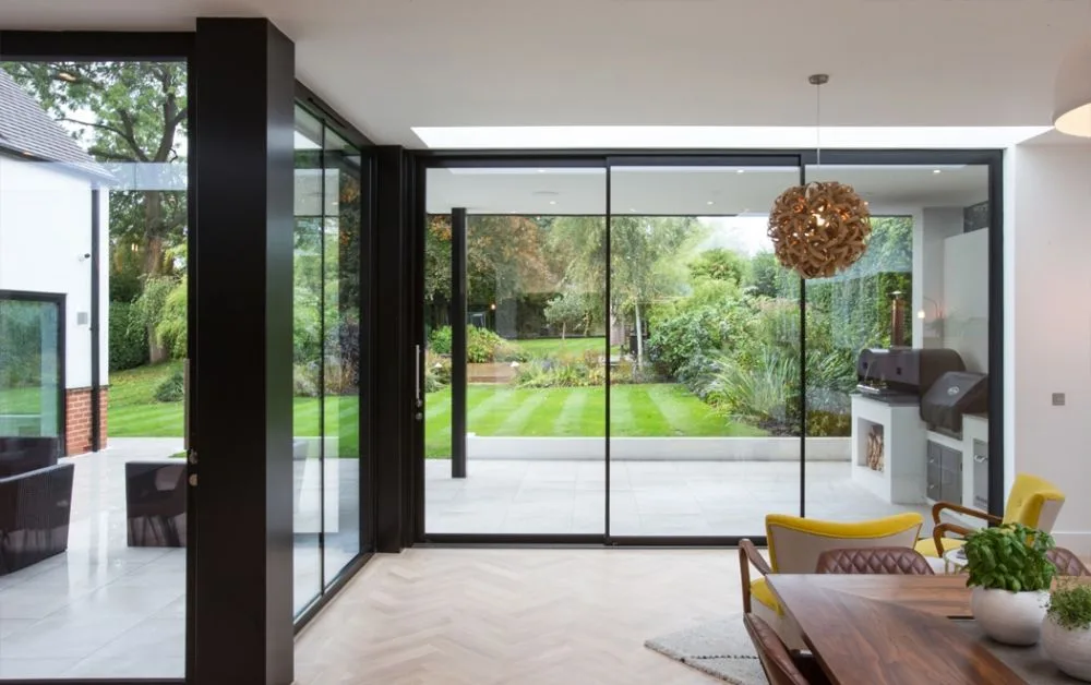 Regular Cleaning to Maintain Shine and Transparency for Slim sliding doors