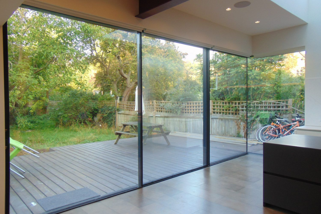 frameless glass sliding doors