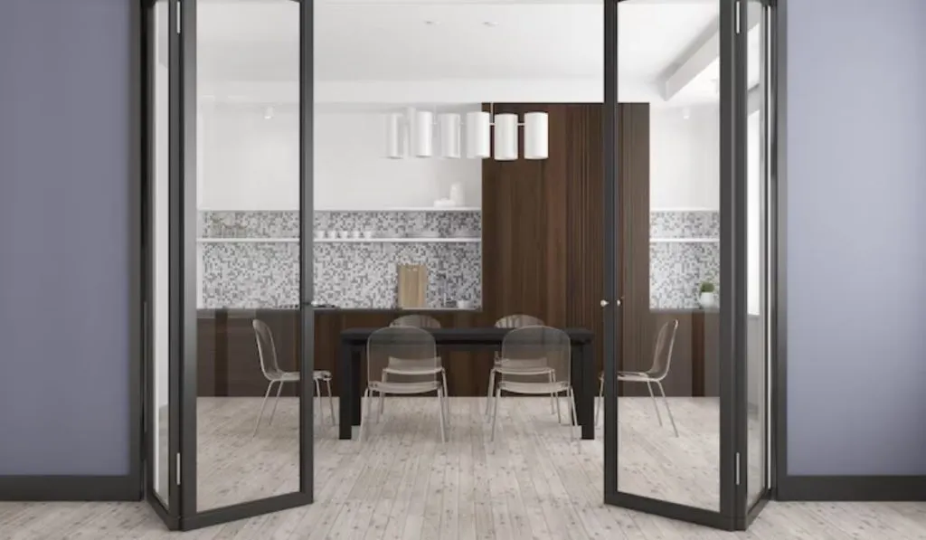 Improved Security and Strength Glass Folding Doors 