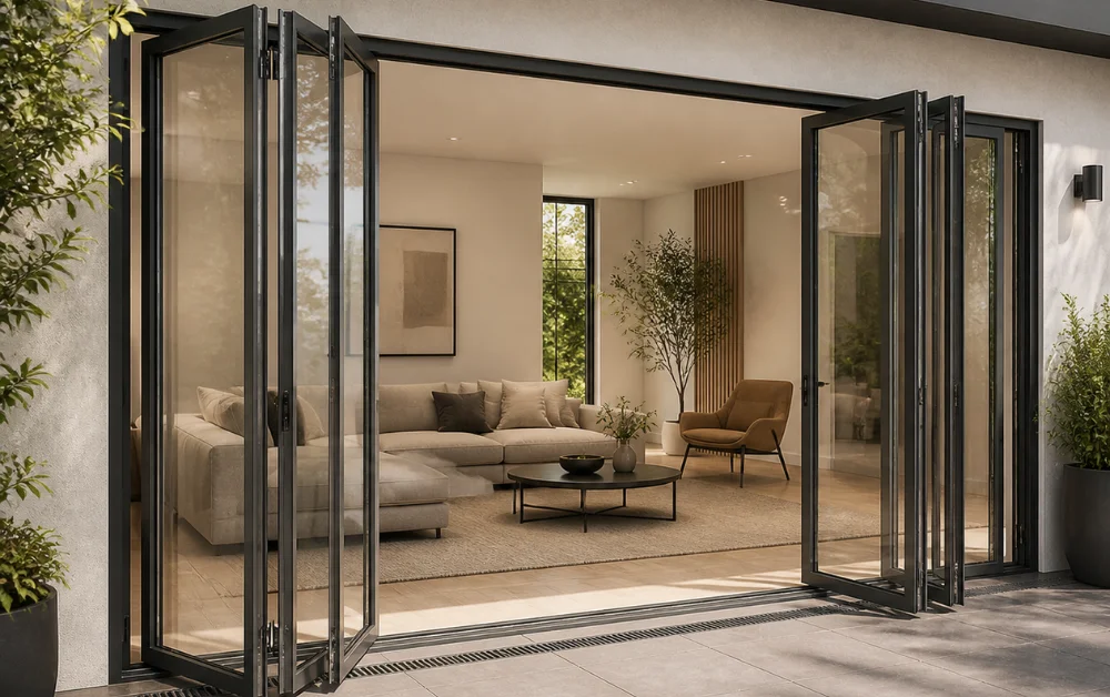 How Folding Doors Improve Space and Natural Light