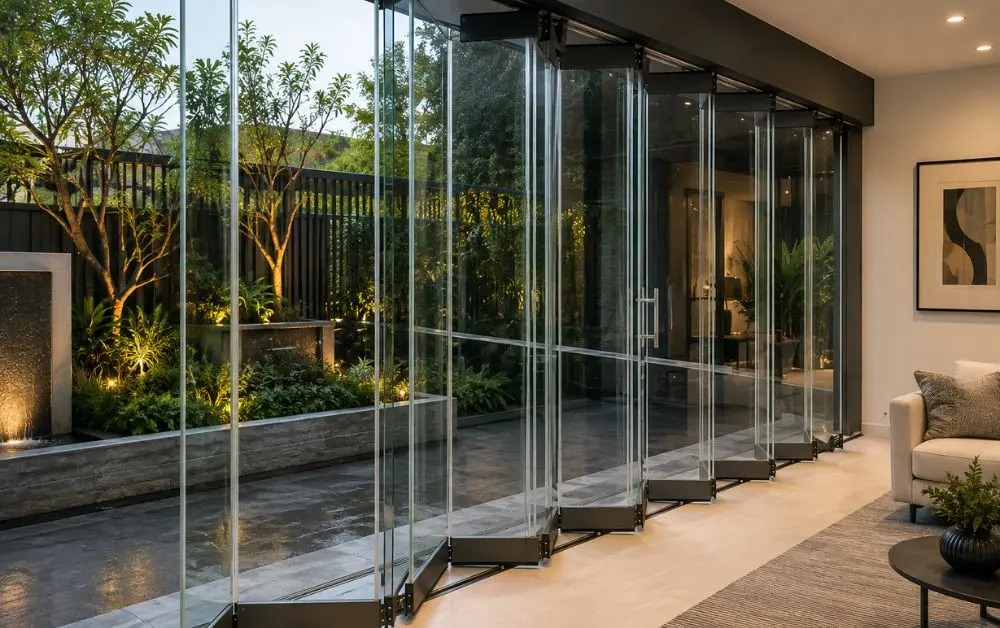 Glass Specification for Maximum Impact of Frameless Glass Folding Doors